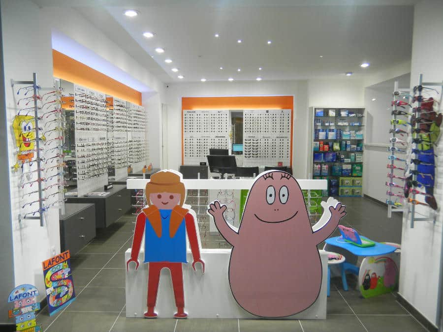 Agencement Opticien