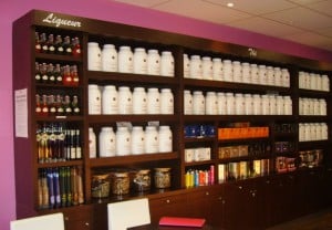 Rayonnage de présentation