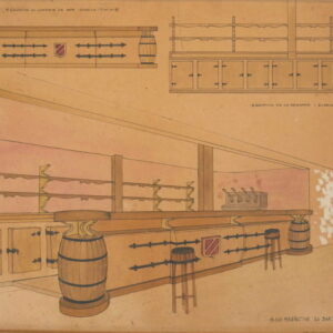 comptoir des années 70