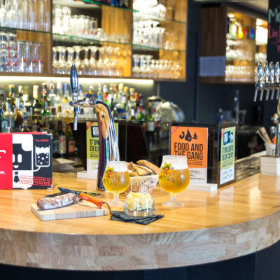 comptoir aranda-mas en lamellé collé