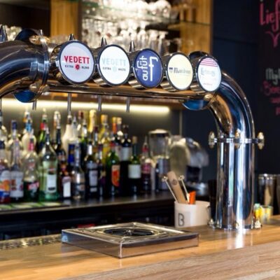 tireuse à bière sur comptoir aranda-mas