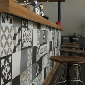 Décoration en carreaux de ciments