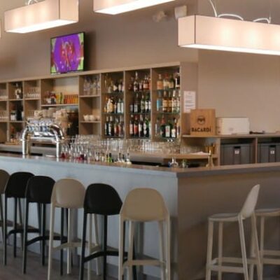 Comptoir de bar pour bowling