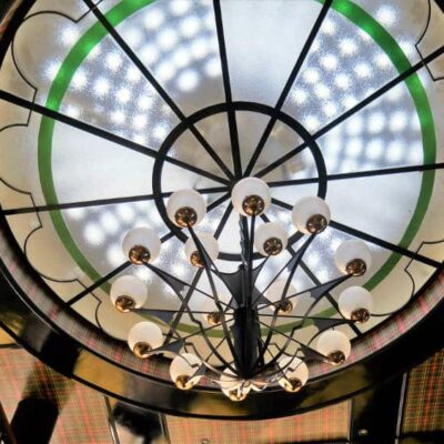Coupole centrale au restaurant de l'entrecôte à Nantes