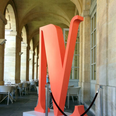 Sculpture en matériaux composites pour le 4ème Mur