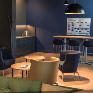 Agencement espace collaboratif pour Airbus