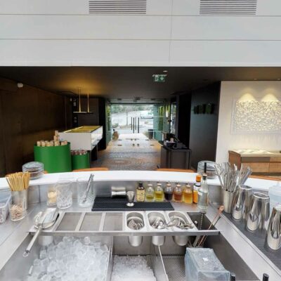 Bar à cocktail pour recevoir les convives
