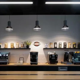 Agencement interieur Cafés Richard