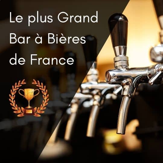 Le plus grand bar à bières de France