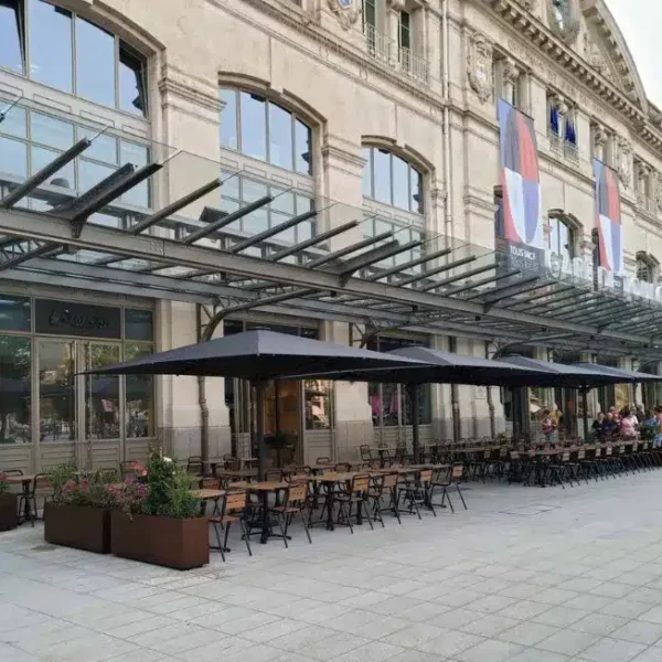 Entrée de la Gare Matabiau à Toulouse